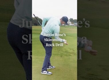 Justin Rose shares a simple drill to help if your upper body is outracing in your downswing. 🙌