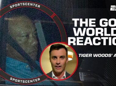 Jeff Darlington shares the golf world's reactions to Tiger Woods' arrest | SportsCenter