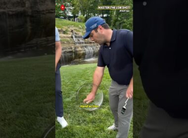 타이거우즈도 안 알려주는 절대 기술공개🤫 #로브샷 #molinari #golftips