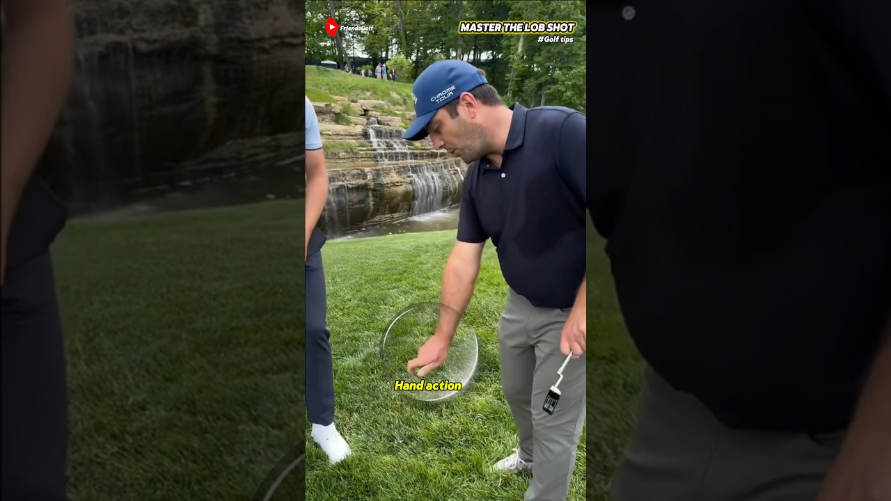 타이거우즈도 안 알려주는 절대 기술공개🤫 #로브샷 #molinari #golftips
