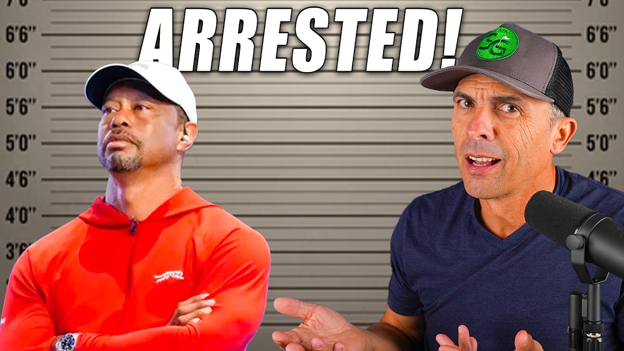 Tiger Woods Arrested on DUI Charges after Car Crash!