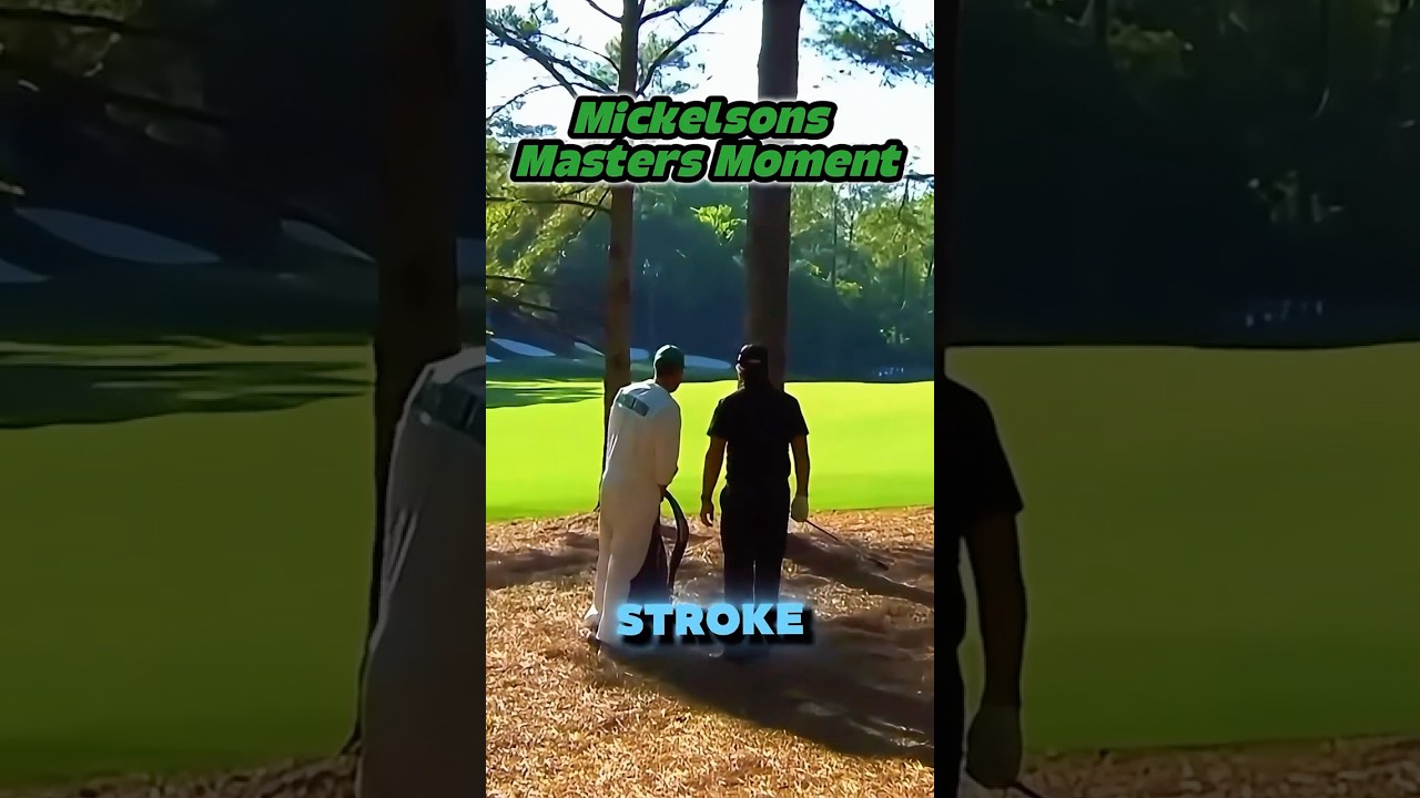 Bones Said Lay Up… Phil Went FOR IT 🤯⛳️ 6-Iron From the Pines