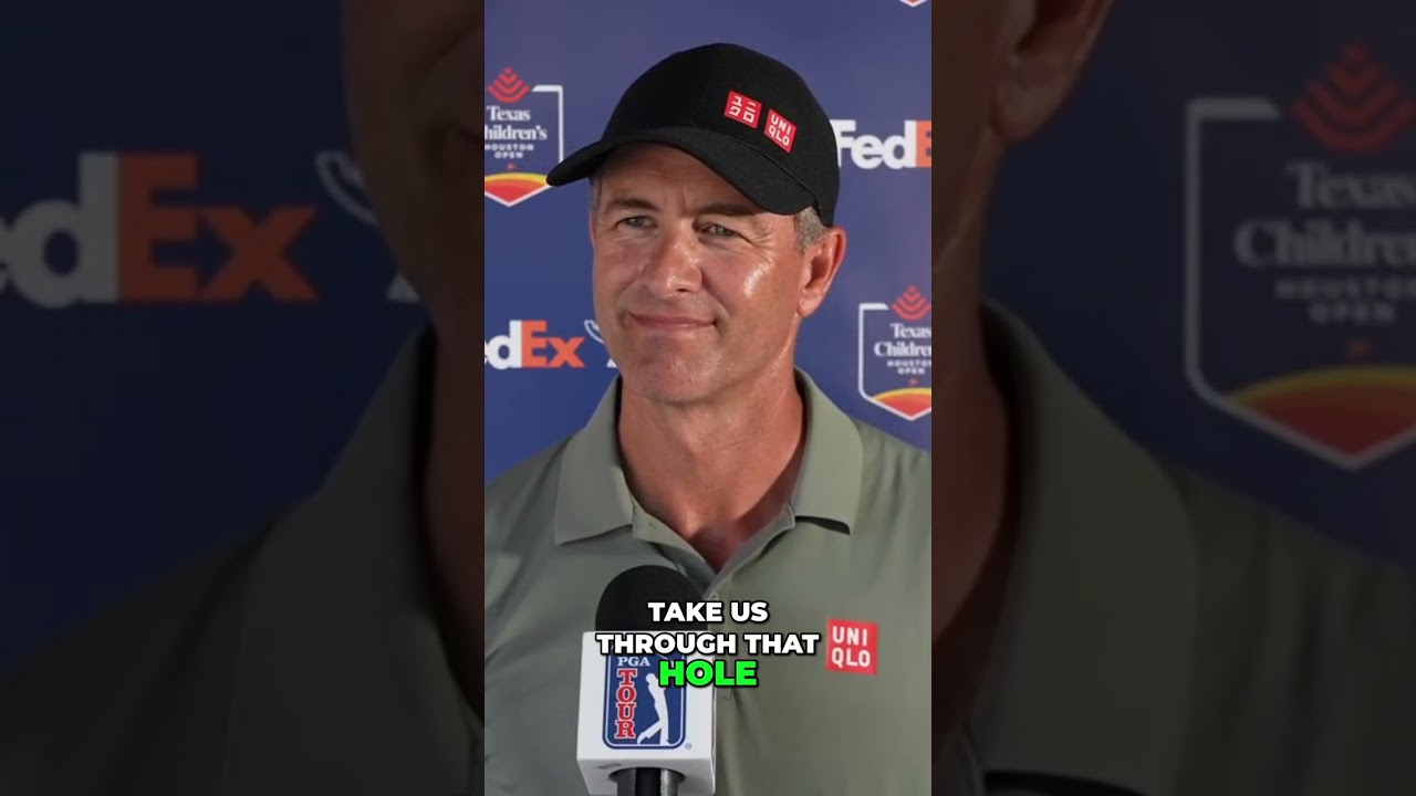 Adam Scott Hole-in-One Story: The Ace at the Houston Open! #shorts