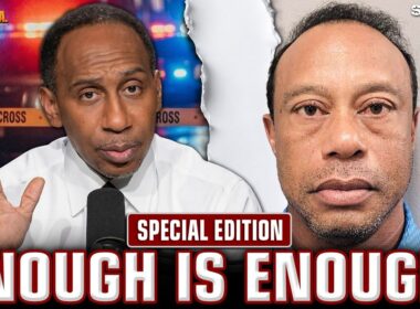 “STOP GETTING BEHIND THE DAMN WHEEL!” Stephen A. BLASTS Tiger Woods