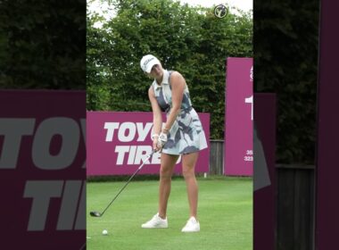 The impact of seeing her swing for the first time three years ago is unforgettable.