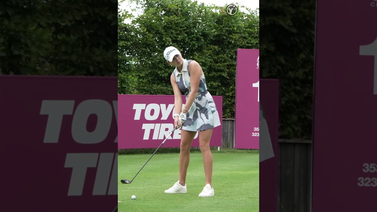 The impact of seeing her swing for the first time three years ago is unforgettable.