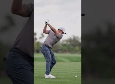 Watch Rory McIlroy’s swing carefully 👀 Read about his biomechanics 👇 #golffitness #golfswing