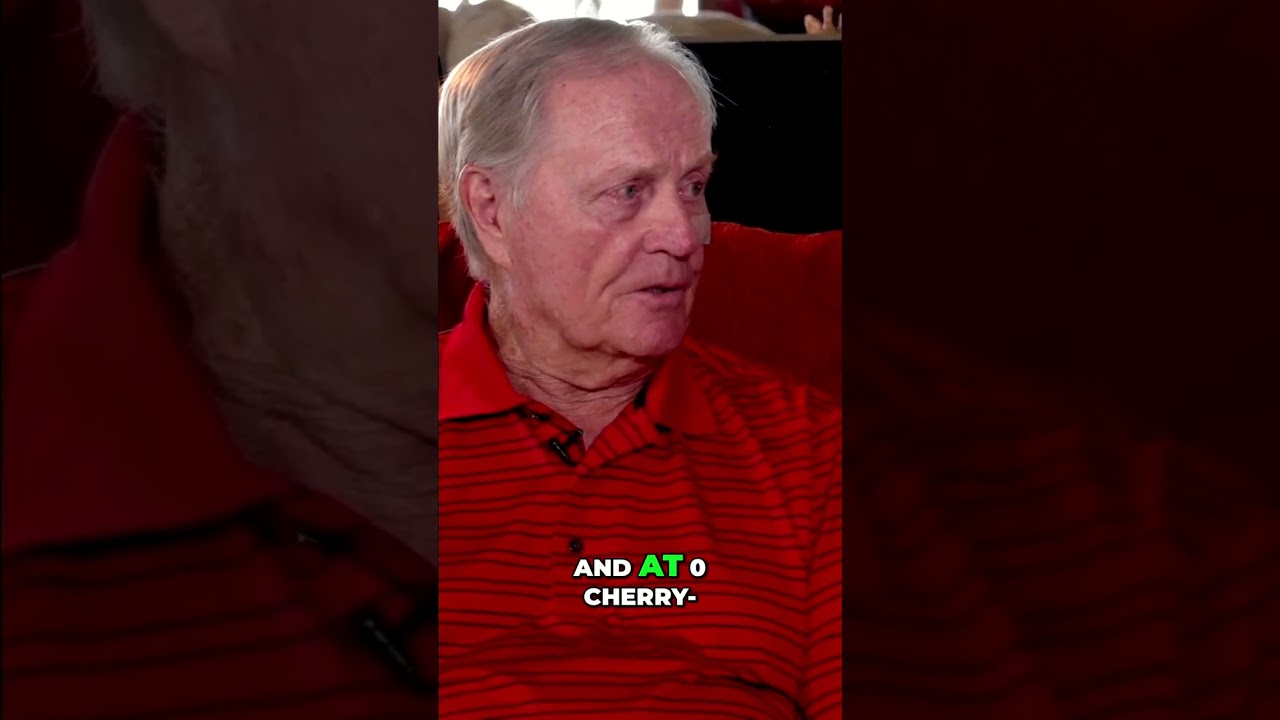 Jack Nicklaus: The Young Golfer's Path to Greatness #shorts