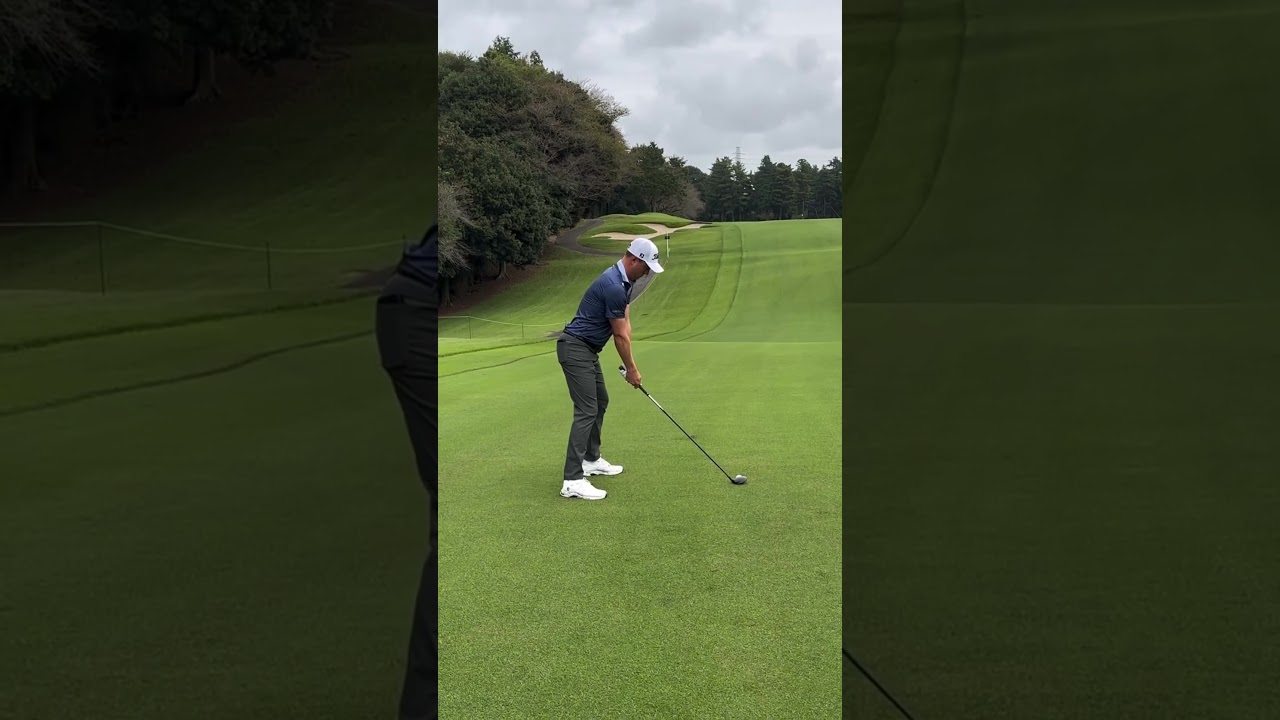 Justin Thomas swing BREAKDOWN 👇 #golfswing #golffitness #golftips #golf #golfer #golftraining