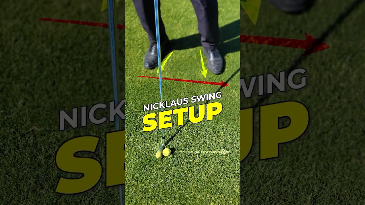 The 2 Setup Secrets Behind Jack Nicklaus's Timeless Swing #golf #golfswing #golftips