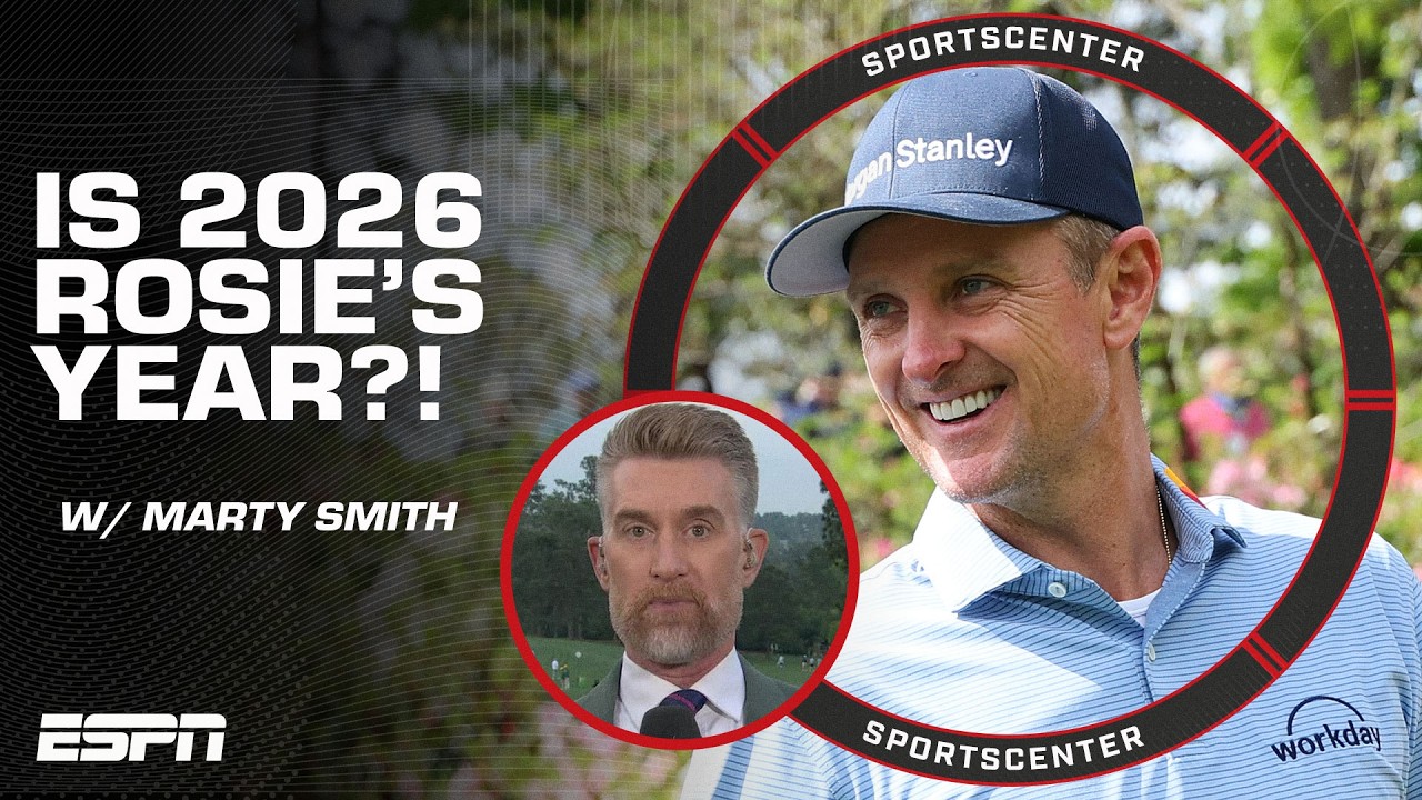 Is Justin Rose at 45-YEARS-OLD still in Masters form? 👀 Marty Smith has the details ⛳️ | SC