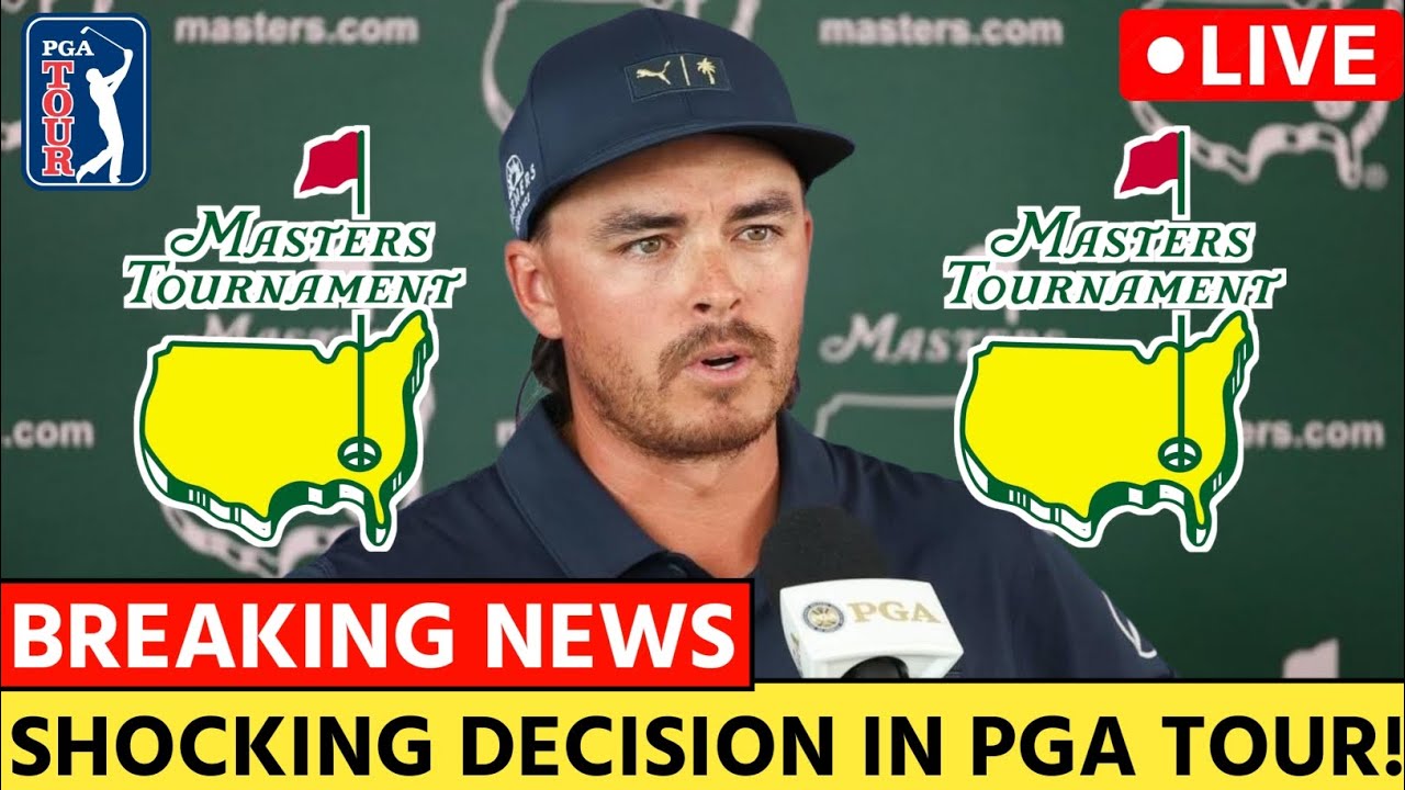 🚨 PGA Tour Breaking: Rickie Fowler OUT?! Masters 2026 Shocker