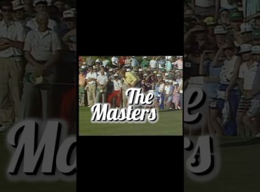 Jack Nicklaus 1986 Masters | Relive The Greatest Second Nine In Masters History 🐐 #golf #shorts
