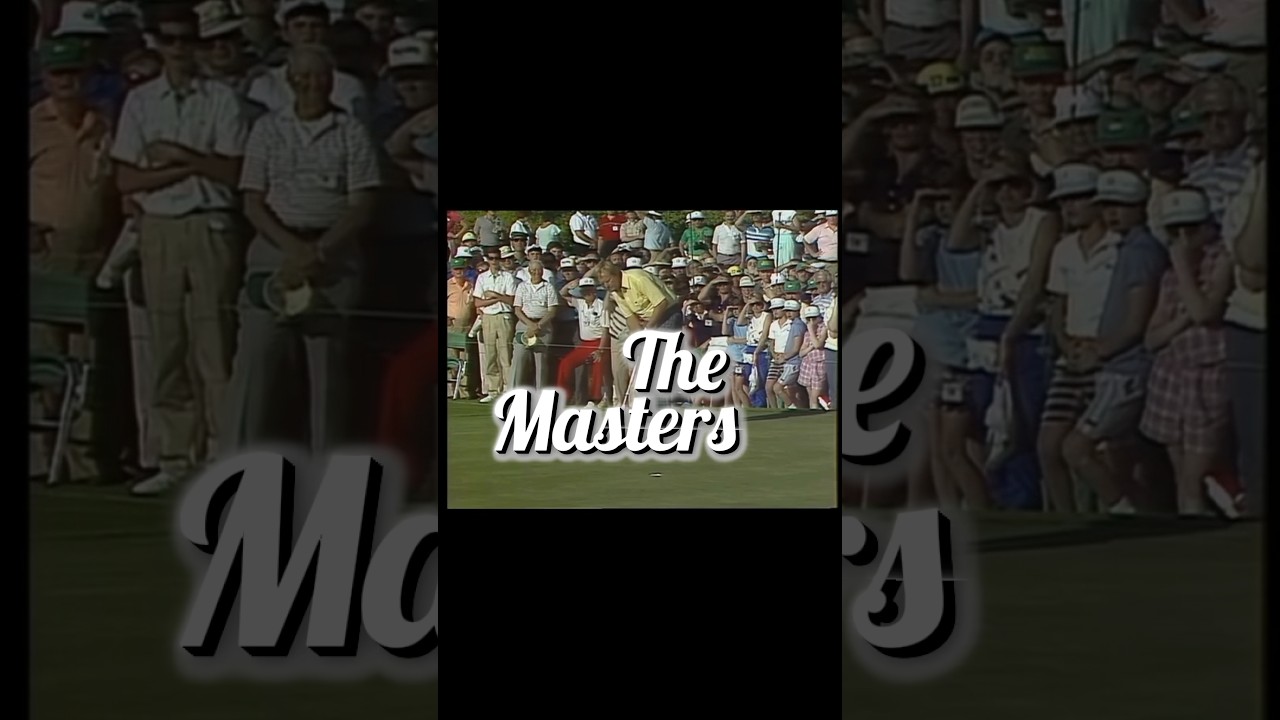 Jack Nicklaus 1986 Masters | Relive The Greatest Second Nine In Masters History 🐐 #golf #shorts