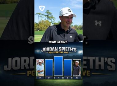 Jordan Spieth's Starting Five 👀 #golf #pga #basketball