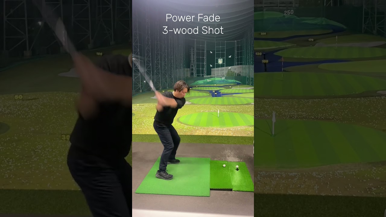 3wood power fade #ゴルフ #golf