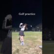 Golf practice⛳️#ゴルフ #ゴルフ女子 #ゴルフウェア #ゴルフスイング #スイングトップ #golfswing #golf