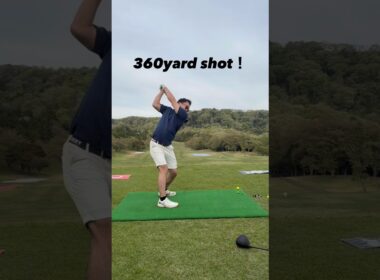 本日は4位。1位384yard。は？ #ゴルフ #ゴルフスイング #golf