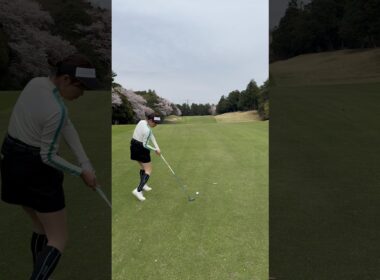 集中できないときみなさんはどうしてますか？#ゴルフ #golf #山内鈴蘭 #ゴルフスイング #shorts