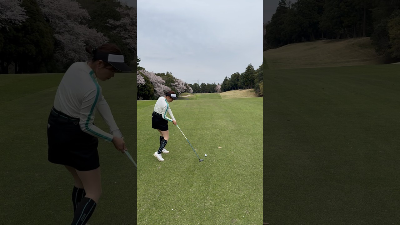 集中できないときみなさんはどうしてますか？#ゴルフ #golf #山内鈴蘭 #ゴルフスイング #shorts