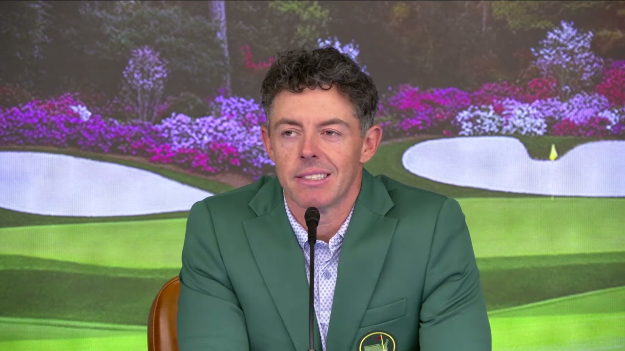 RORY McILROY WINS THE 2026 MASTERS I Press Conference from Augusta After Second Green Jacket