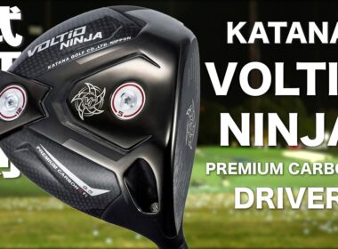 カタナゴルフ『VOLTIO NINJA PREMIUM CARBON II』ドライバー  トラックマン試打