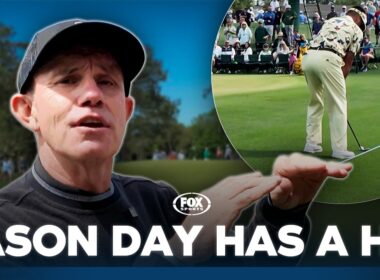 Jason Day on the greens ⛳️ Behind-the-scenes at the Masters on practice day | Fox Sports Australia