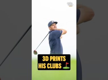 Bryson DeChambeau 3D prints his own clubs 👀