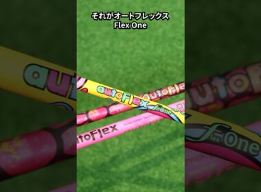このシャフト、合うには“別次元に飛ぶ”。オートフレックス【Flex One】