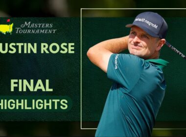 Justin Rose Full Round Highlights | Masters 2026 Final Day | Augusta National