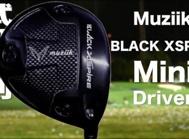 ムジーク『BLACK XSPIRE Mini 』ドライバー　トラックマン試打