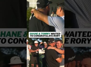Had to congratulate their buddy on winning the Masters #shorts
