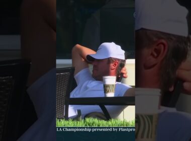 Brooks enjoying some downtime 😂