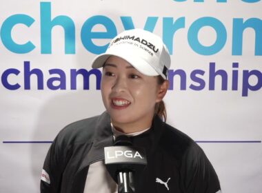 西郷真央、シェブロン連覇へ「自分の今できる全力を出したい」