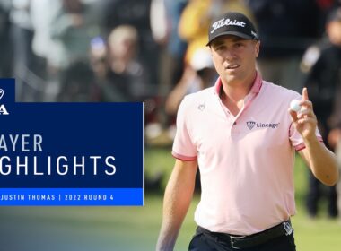 Justin Thomas All Shots | Round 4 | 2022 PGA Championship