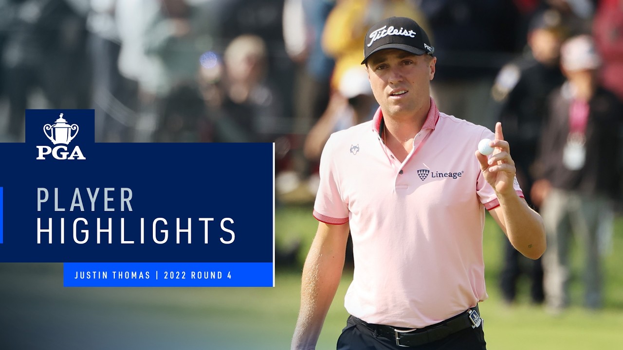 Justin Thomas All Shots | Round 4 | 2022 PGA Championship