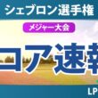 シェブロン選手権 初日 1R スコア速報 上位選手は誰か？