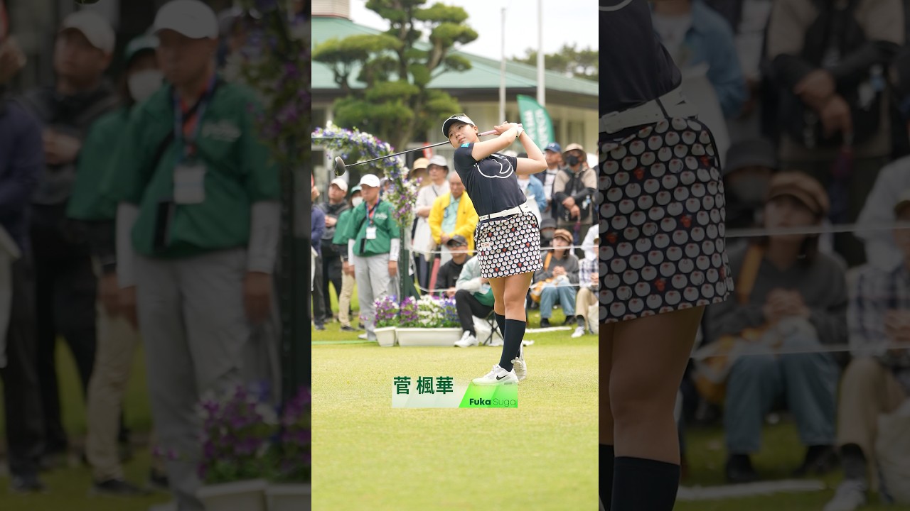 【小雨の降る中🏌️‍♀️】第2ラウンドティーショット集｜KKT杯バンテリンレディス