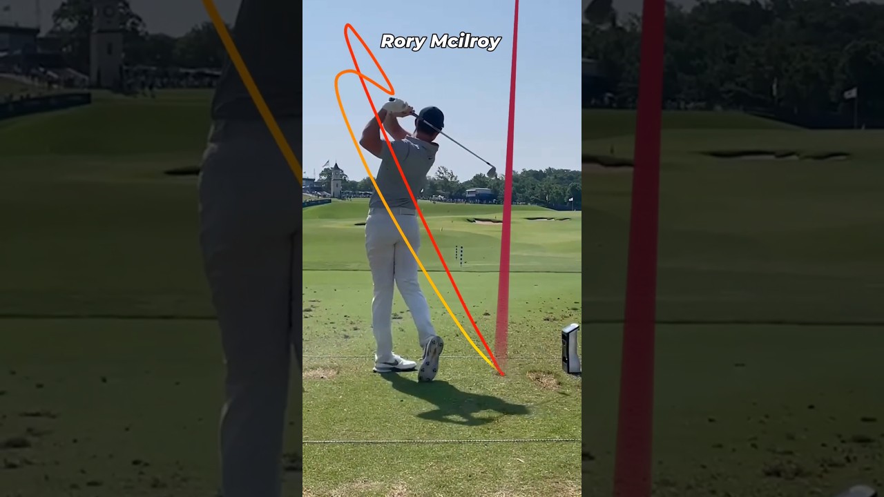 @rorymcilroy Iron SwingTraced with shashot app @shashot.official #golfswing #골프스윙 #ゴルフスイング
