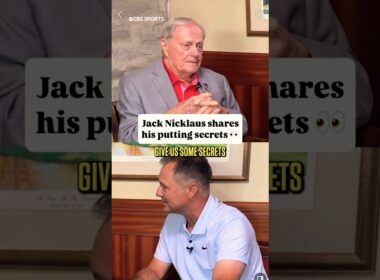 Jack Nicklaus Shares His Putting Secrets 🐻