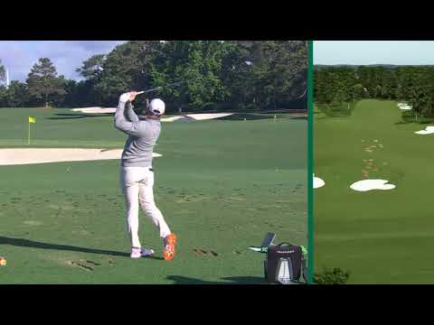 Rory Mcilroy Practice Range at 2025 Masters Round 2