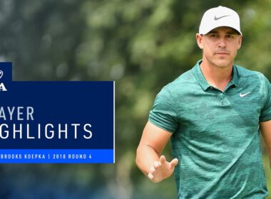 Brooks Koepka All Shots | Round 4 | 2018 PGA Championship