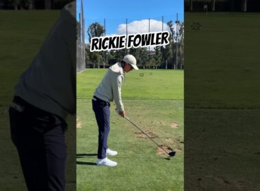 Rickie Fowler #golfswing