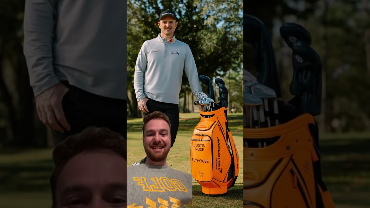 Justin Rose signs with McLaren Golf?! 👀