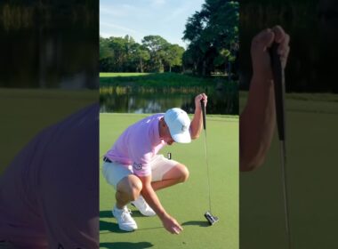 I gave Bryson DeChambeau a grooveless wedge 👀