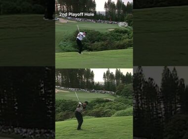 Tiger vs. Ernie. One of the greatest duels we've ever seen. (2000, Kapalua) | #TigerTuesday