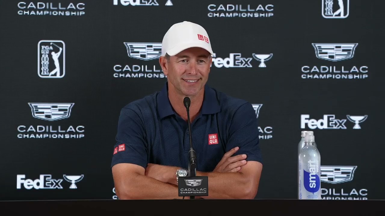 Adam Scott Breaks Down the Blue Monster 🔥 “It Demands Two Perfect Shots” | Cadillac Championship