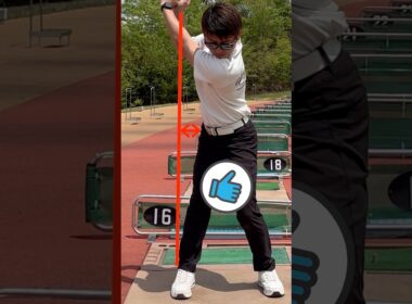 Good iron swing form!!アイアンのスイングフォーム！#golf #ゴルフ #골프