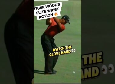 Tiger Woods Golf Swing Slow Motion (2009) | Lead Wrist & Forearm Release Breakdown #tigerwoods