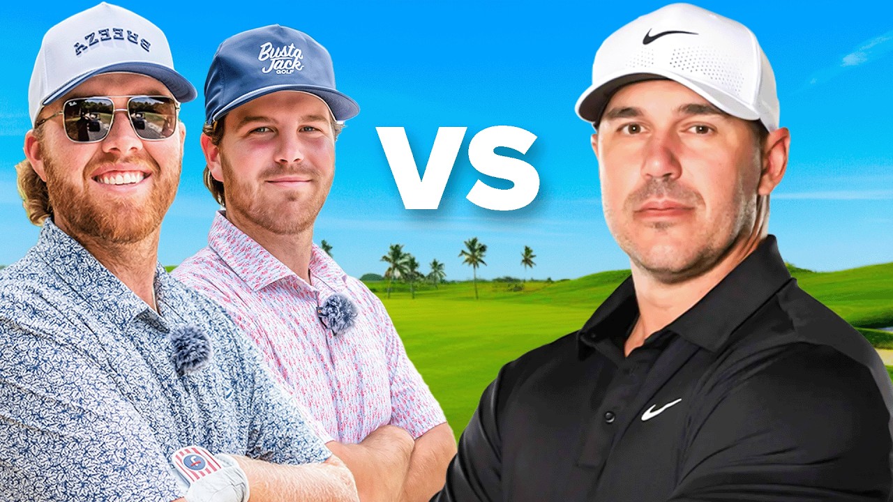 We Challenged Brooks Koepka To A Golf Match